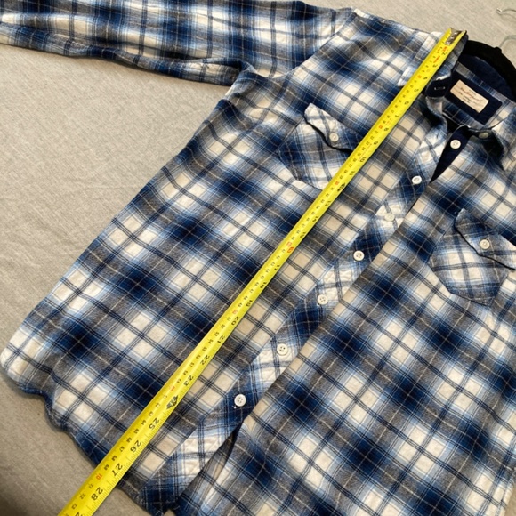 Original Weatherproof Vintage Women’s Flannel Buttoned Down Plaid Shirt. L - Picture 12 of 14